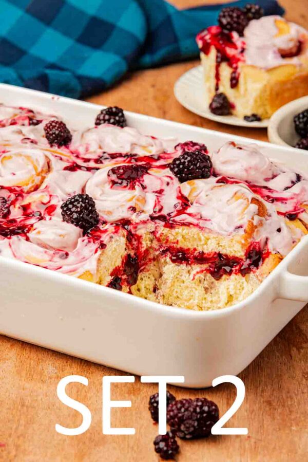 Blackberry Sweet Rolls [Set 2] - Image 25