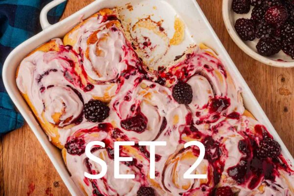 Blackberry Sweet Rolls [Set 2] - Image 30