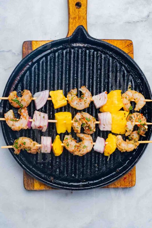 Chimichurri Shrimp Mango Skewers - Image 61