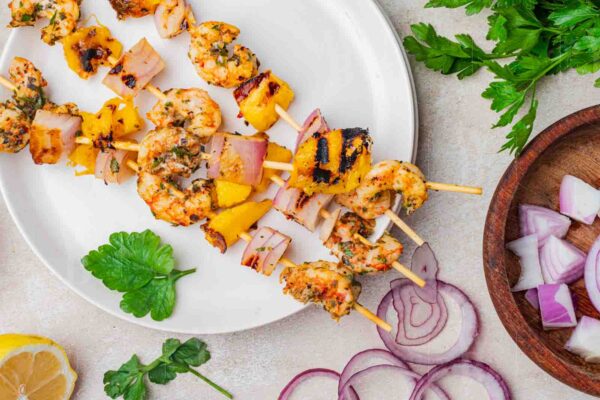 Chimichurri Shrimp Mango Skewers - Image 2