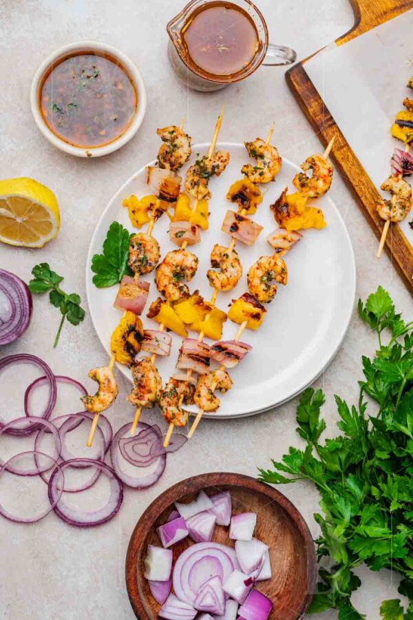 Chimichurri Shrimp Mango Skewers - Image 4