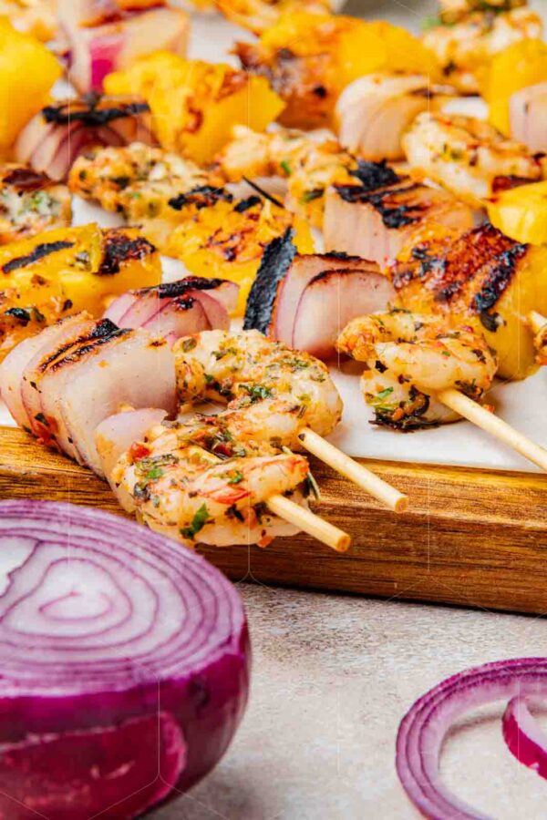 Chimichurri Shrimp Mango Skewers - Image 10