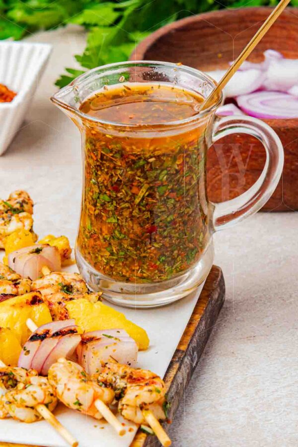 Chimichurri Shrimp Mango Skewers - Image 12