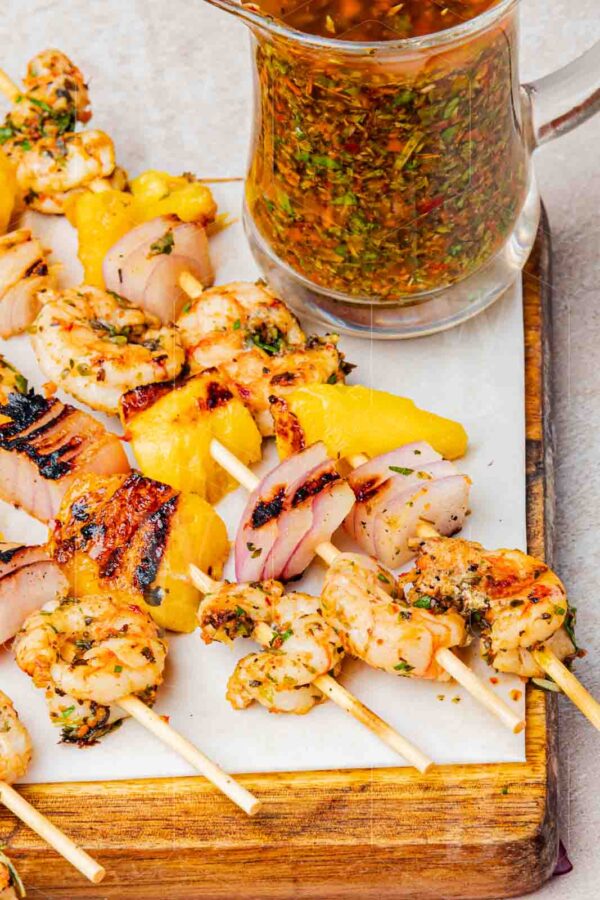 Chimichurri Shrimp Mango Skewers - Image 13