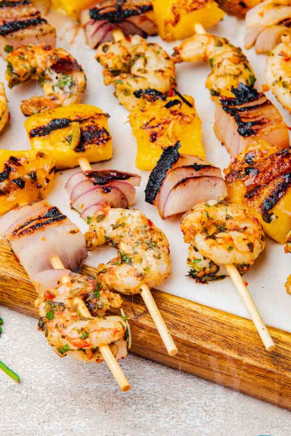 Chimichurri Shrimp Mango Skewers - Image 14