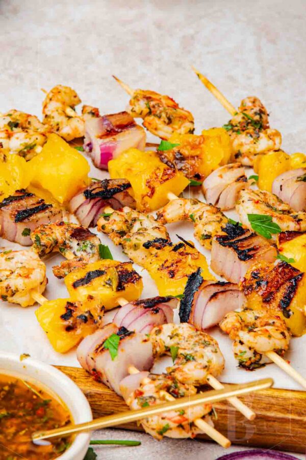 Chimichurri Shrimp Mango Skewers - Image 19