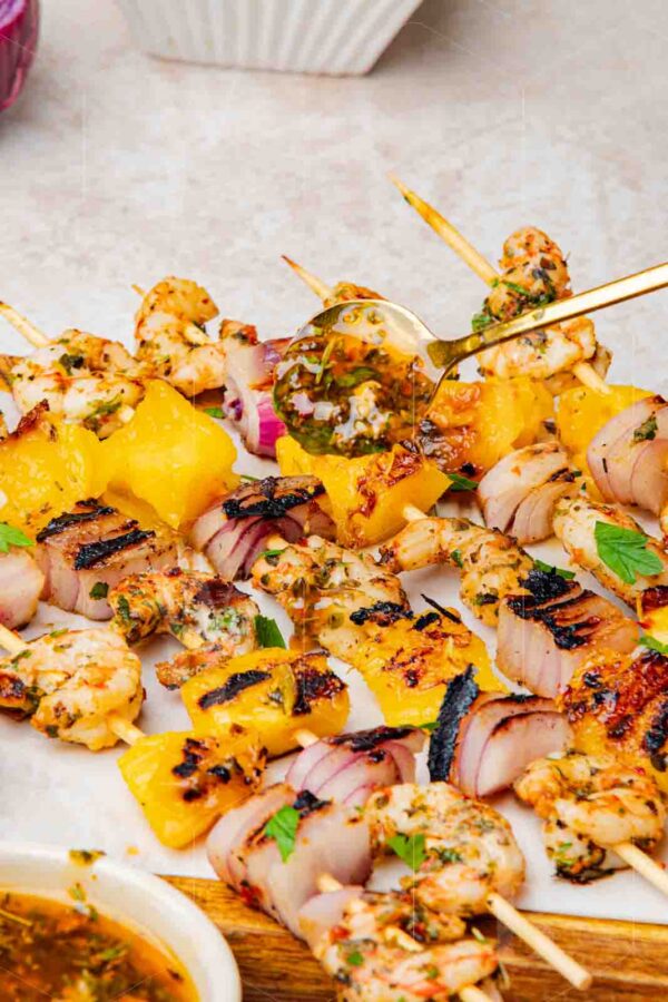 Chimichurri Shrimp Mango Skewers - Image 20