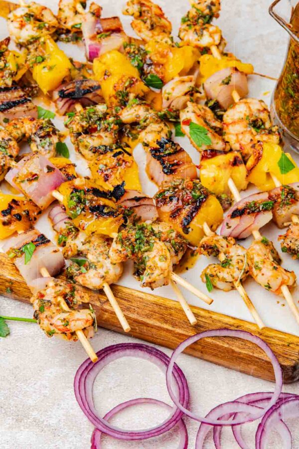 Chimichurri Shrimp Mango Skewers - Image 26