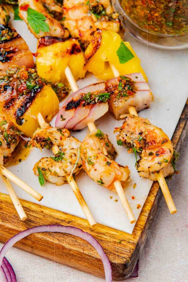 Chimichurri Shrimp Mango Skewers - Image 27