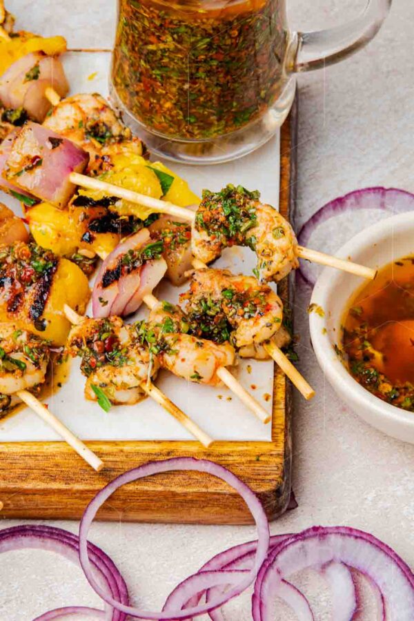 Chimichurri Shrimp Mango Skewers - Image 29