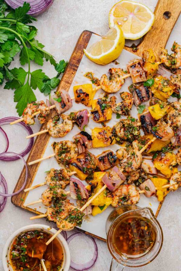 Chimichurri Shrimp Mango Skewers - Image 32