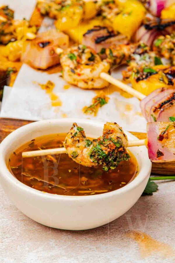 Chimichurri Shrimp Mango Skewers - Image 35