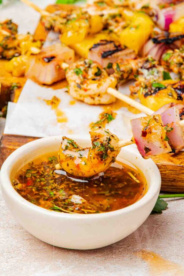 Chimichurri Shrimp Mango Skewers - Image 37