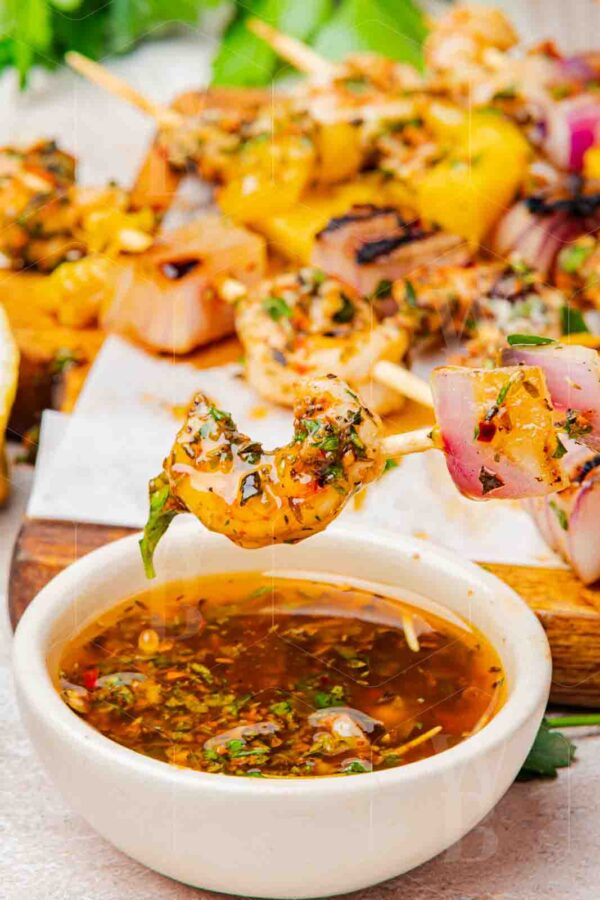Chimichurri Shrimp Mango Skewers - Image 38