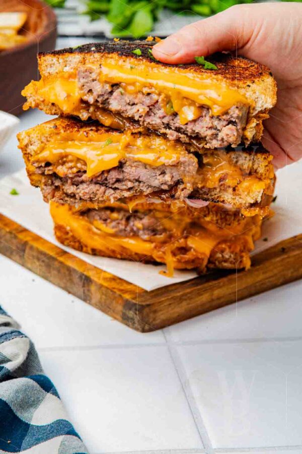 Classic Patty Melt with Caramelized Onions & Thousand Island Sauce - Image 20