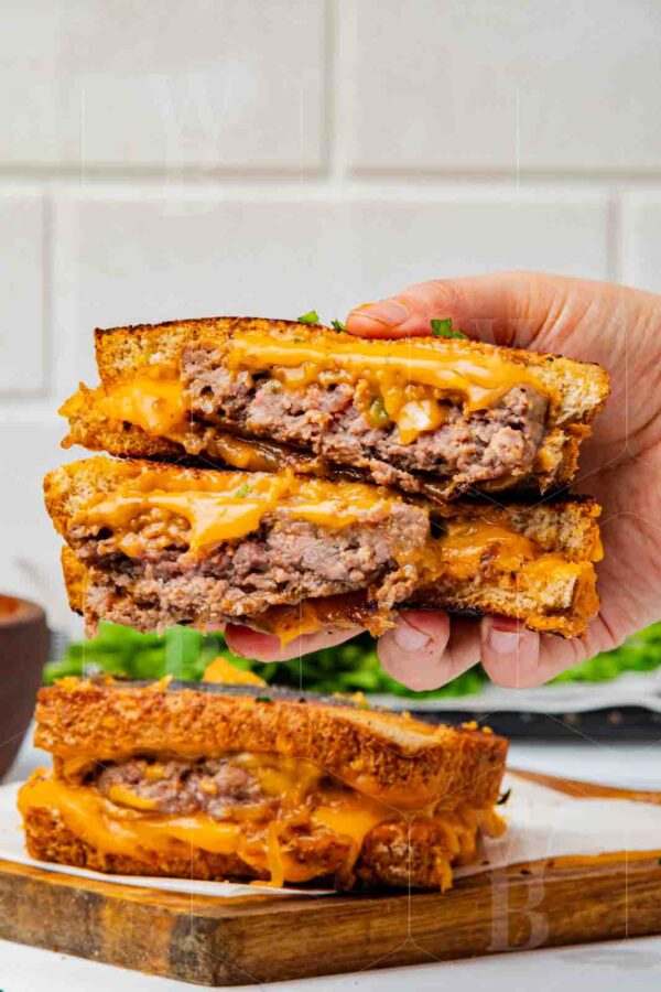 Classic Patty Melt with Caramelized Onions & Thousand Island Sauce - Image 22