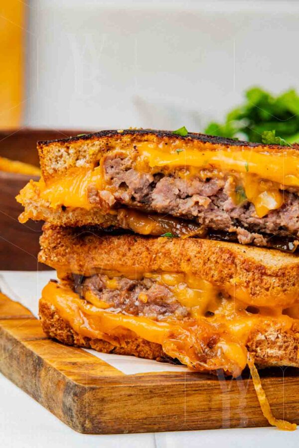 Classic Patty Melt with Caramelized Onions & Thousand Island Sauce - Image 30