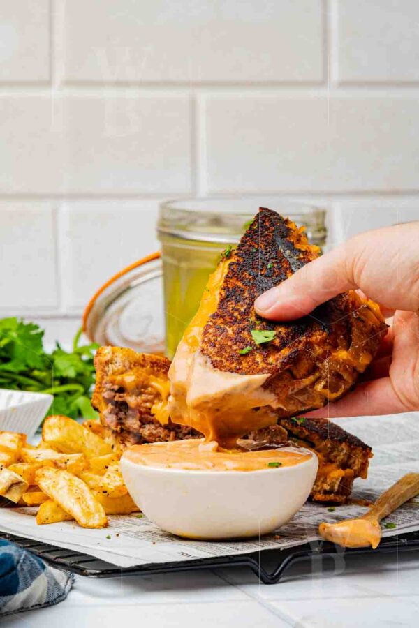 Classic Patty Melt with Caramelized Onions & Thousand Island Sauce - Image 42