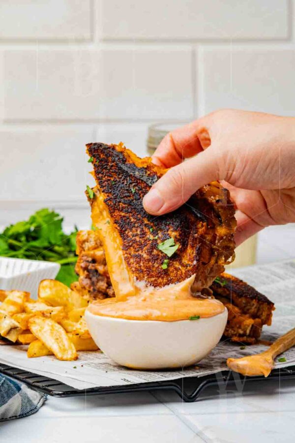 Classic Patty Melt with Caramelized Onions & Thousand Island Sauce - Image 45