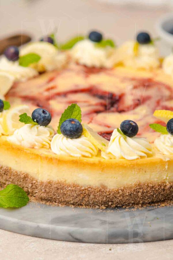 Lemon Blueberry Cheesecake - Image 4