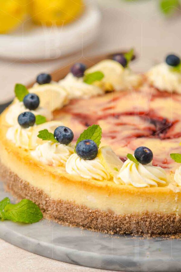 Lemon Blueberry Cheesecake - Image 5