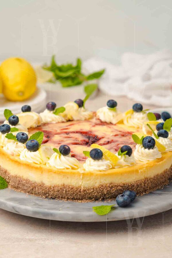 Lemon Blueberry Cheesecake - Image 6
