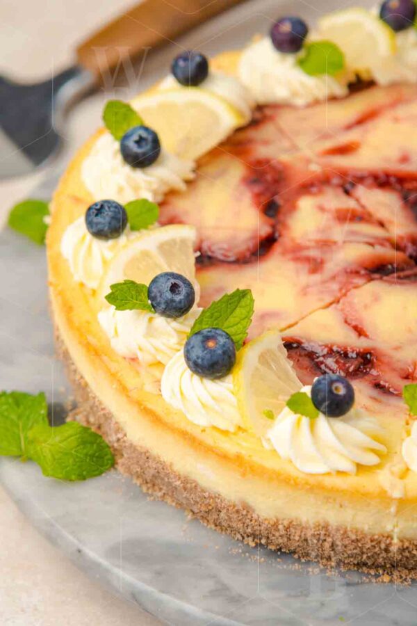 Lemon Blueberry Cheesecake - Image 9