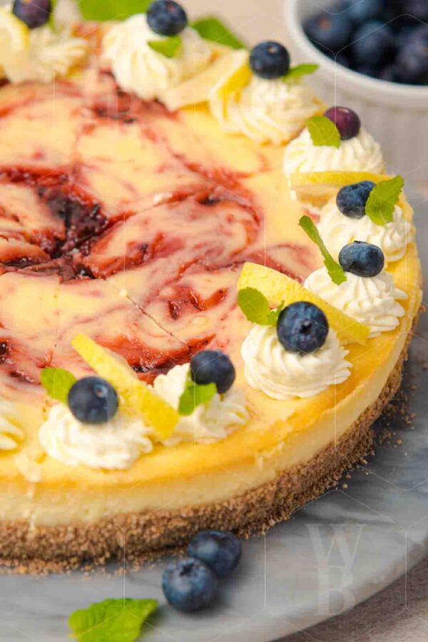 Lemon Blueberry Cheesecake - Image 11
