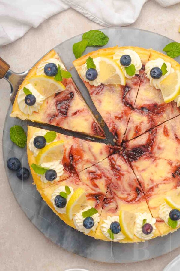 Lemon Blueberry Cheesecake - Image 18