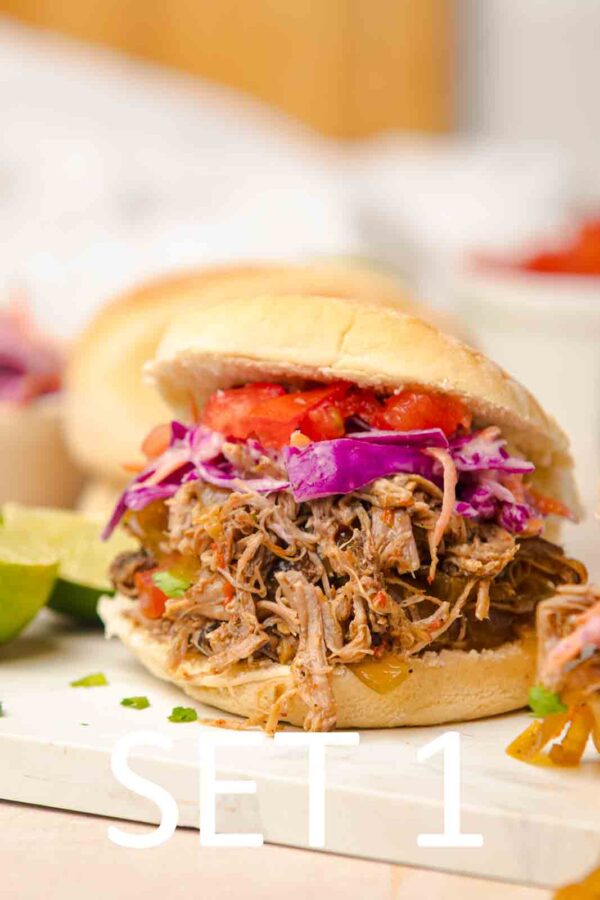 Slow Cooker Tex-Mex Pulled Pork Sandwiches [Set 1] - Image 17