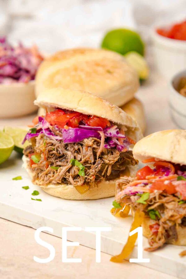 Slow Cooker Tex-Mex Pulled Pork Sandwiches [Set 1] - Image 19