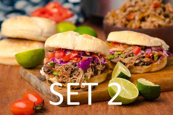Slow Cooker Tex-Mex Pulled Pork Sandwiches [Set 2] - Image 9