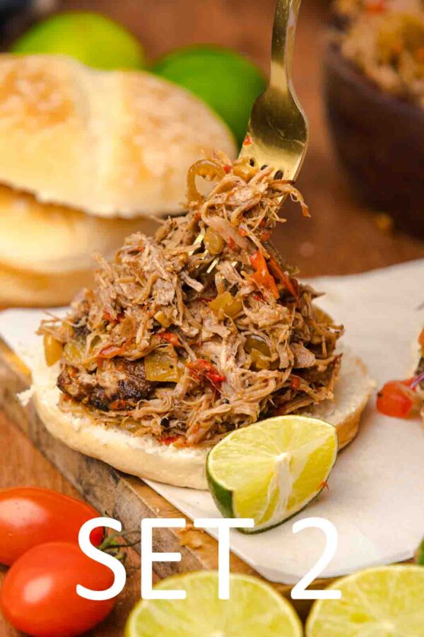 Slow Cooker Tex-Mex Pulled Pork Sandwiches [Set 2] - Image 14