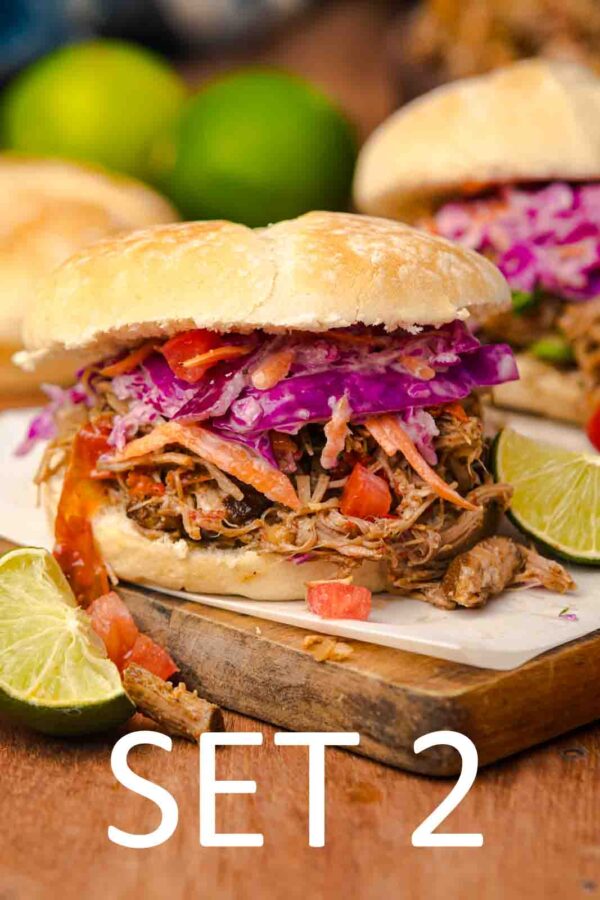 Slow Cooker Tex-Mex Pulled Pork Sandwiches [Set 2] - Image 17
