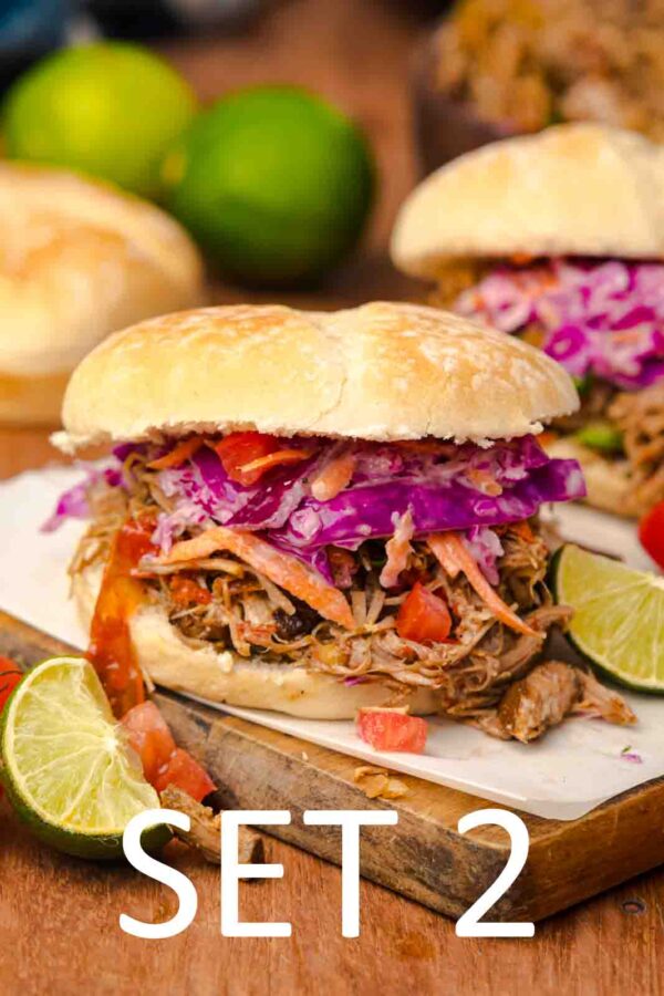 Slow Cooker Tex-Mex Pulled Pork Sandwiches [Set 2] - Image 18