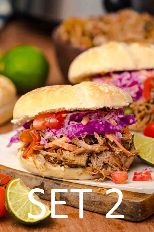 Slow Cooker Tex-Mex Pulled Pork Sandwiches [Set 2] - Image 19