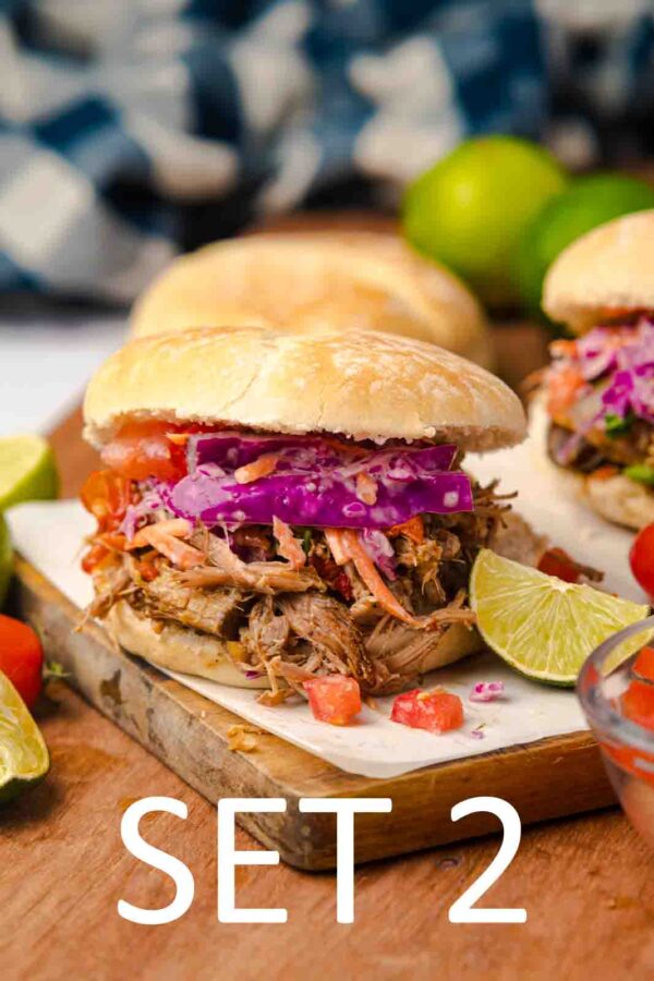 Slow Cooker Tex-Mex Pulled Pork Sandwiches [Set 2] - Image 20