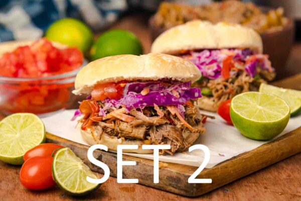 Slow Cooker Tex-Mex Pulled Pork Sandwiches [Set 2] - Image 21