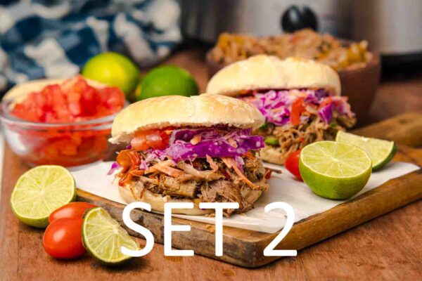 Slow Cooker Tex-Mex Pulled Pork Sandwiches [Set 2] - Image 22