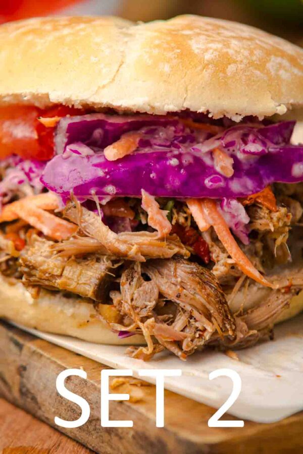 Slow Cooker Tex-Mex Pulled Pork Sandwiches [Set 2] - Image 23