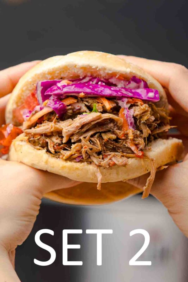 Slow Cooker Tex-Mex Pulled Pork Sandwiches [Set 2] - Image 32