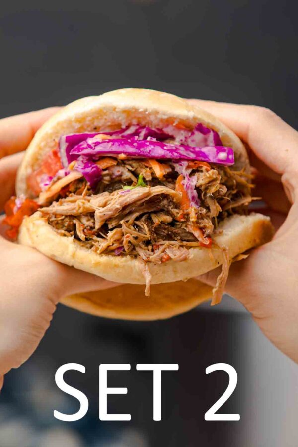 Slow Cooker Tex-Mex Pulled Pork Sandwiches [Set 2] - Image 33