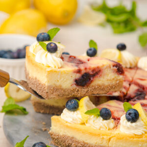 Lemon Blueberry Cheesecake