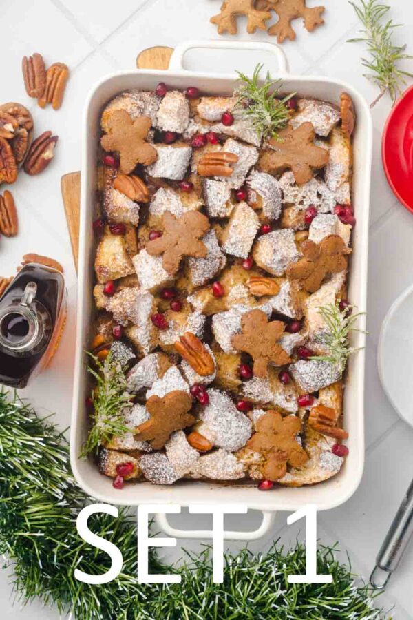 Gingerbread French Toast Casserole [Set 1] - Image 2