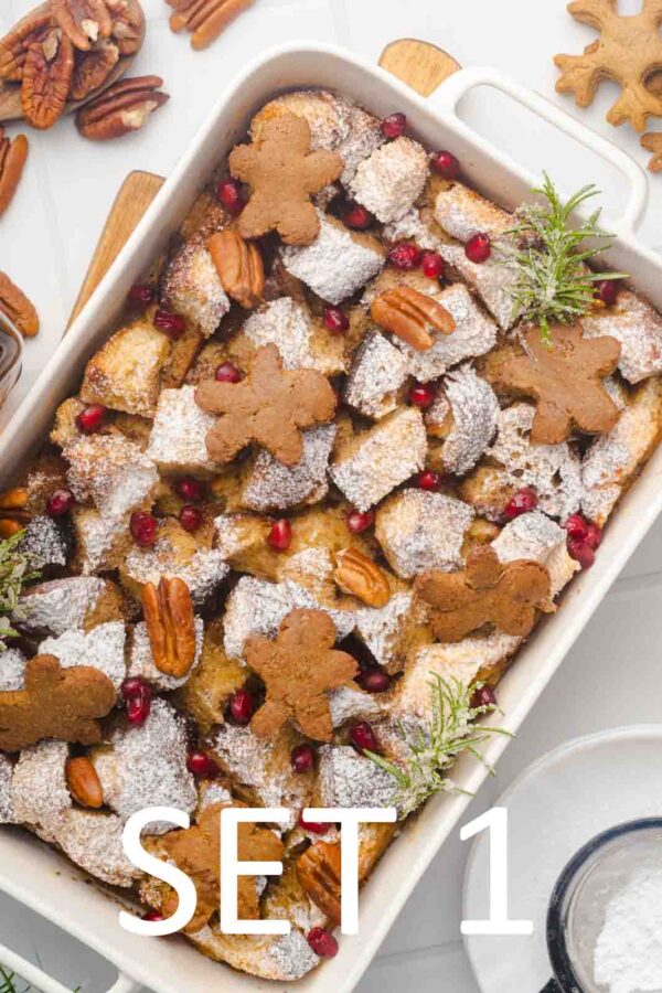 Gingerbread French Toast Casserole [Set 1] - Image 3