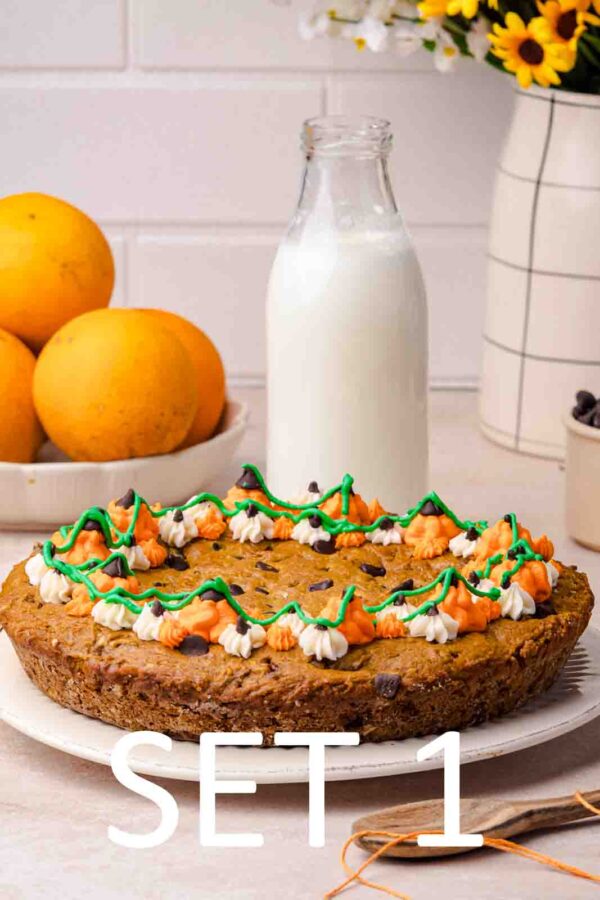 Pumpkin Cookie Cake [Set 1] - Image 5