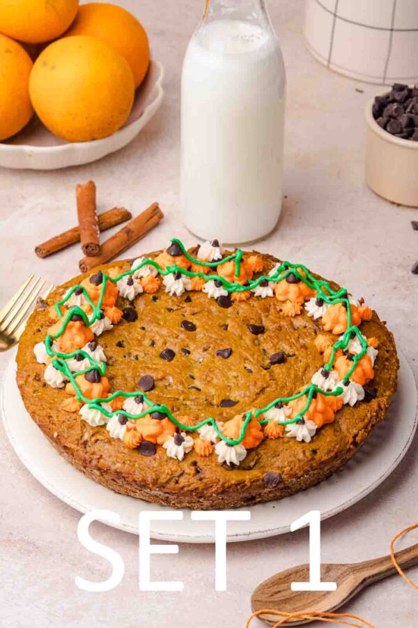Pumpkin Cookie Cake [Set 1] - Image 7