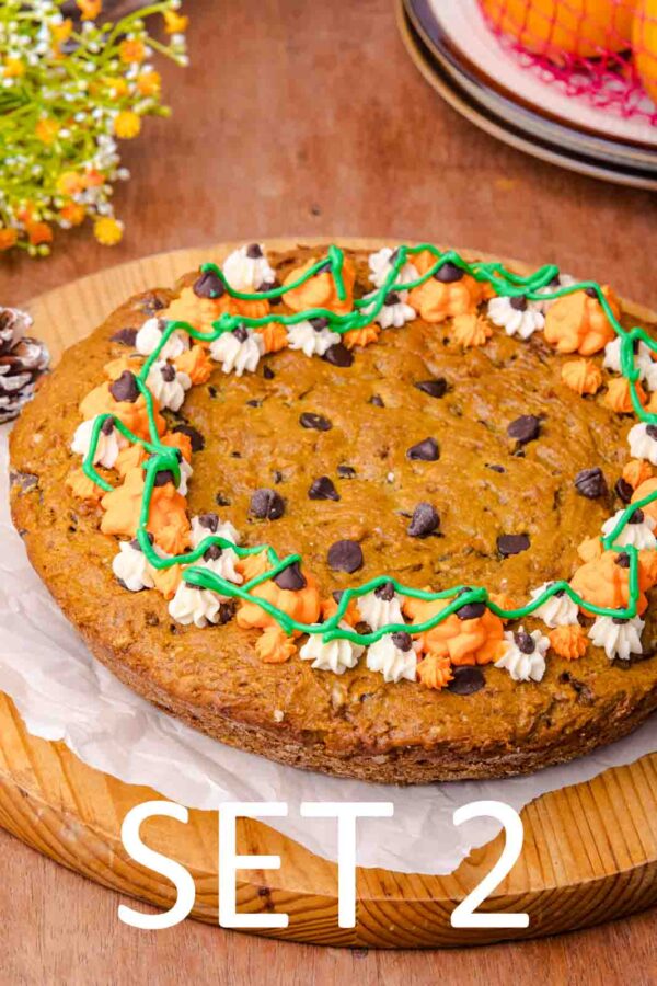 Pumpkin Cookie Cake [Set 2] - Image 2