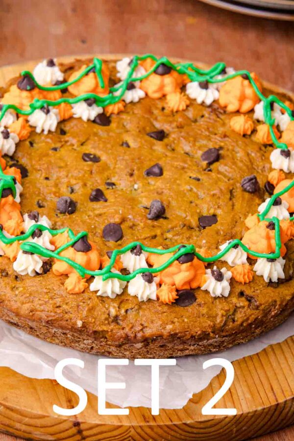 Pumpkin Cookie Cake [Set 2] - Image 3