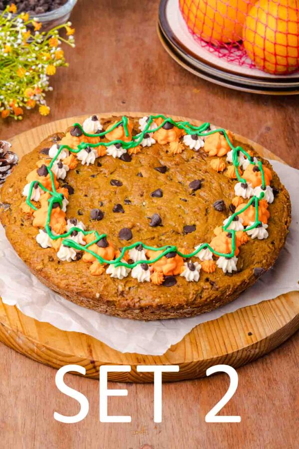 Pumpkin Cookie Cake [Set 2] - Image 4